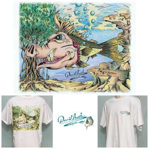Wild HOG FISH Fisherman's EPIC T-Shirt Super Cool HOGFISH Large Only.....